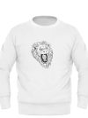 Lion Sweatshirt – Fierce Unisex Pullover with Fearless Lion Print