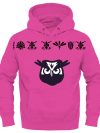 Scary Owl Graphic Hoodie – Unisex Streetwear Style