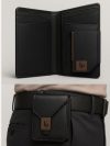 Echo – Men's Anti-Loss Smart Wallet with Dock Clip (Graphite Black)